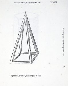 Pyramis laterata quadrangula vacua, illustration from 